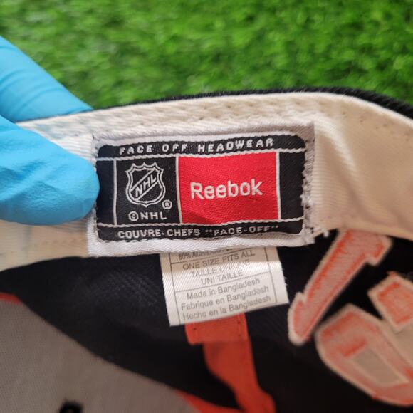 Reebok Flyers NHL Snapback Hat Flat Brim 1967 Throwback Official Licensed - Picture 6 of 7